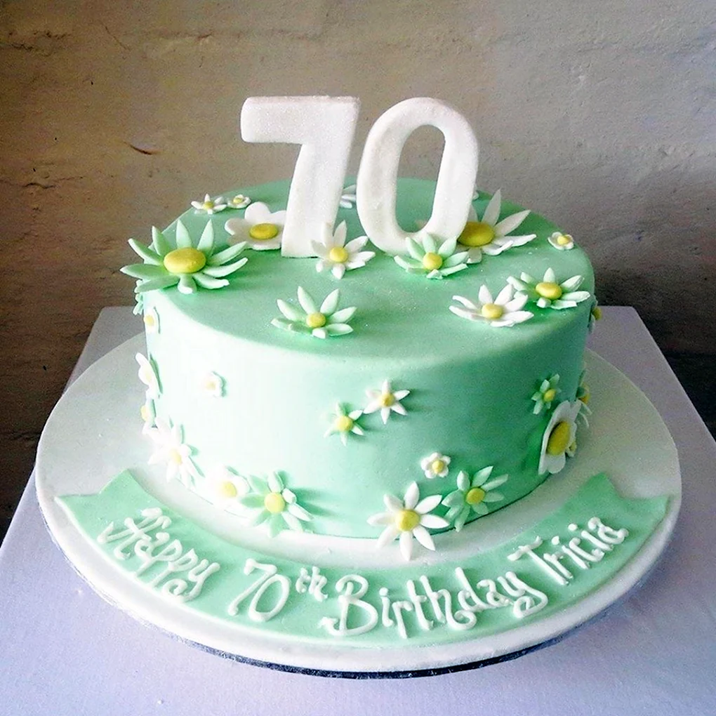 Торт на 70 лет женщине