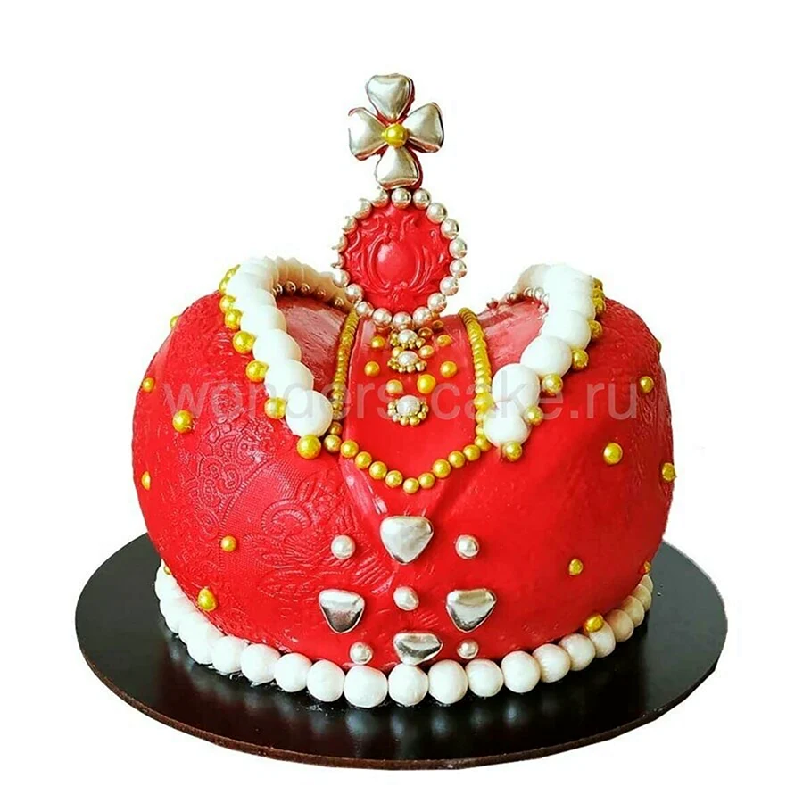 Торт с короной для женщины