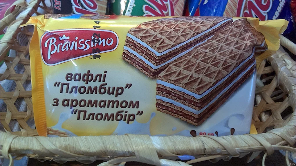 Торт со вкусом пломбира