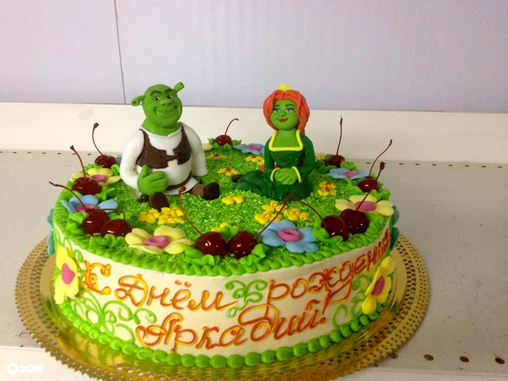 Торт три богатыря
