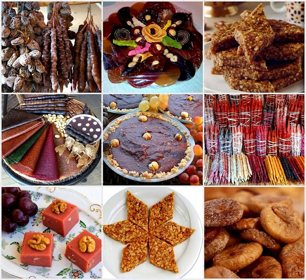 Традиционная Грузинская кухня сладости
