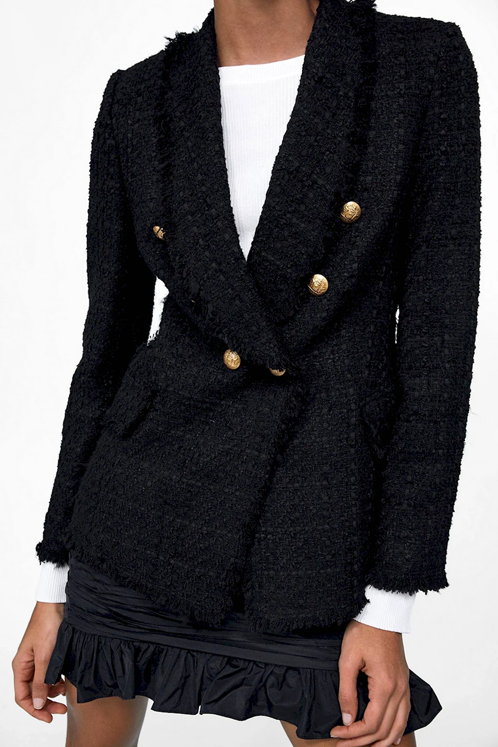 Твидовый блейзер Zara