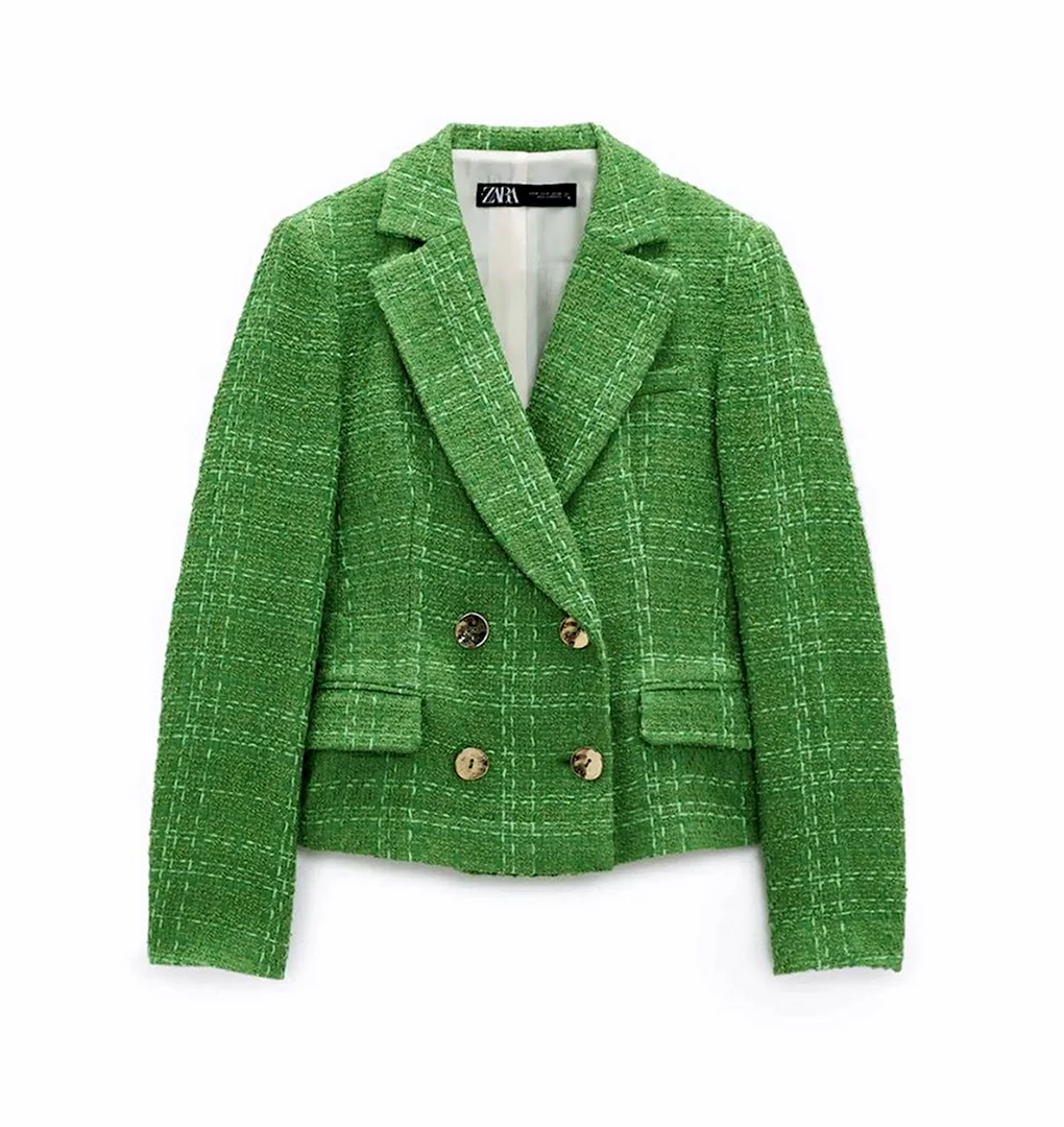 Твидовый пиджак Zara