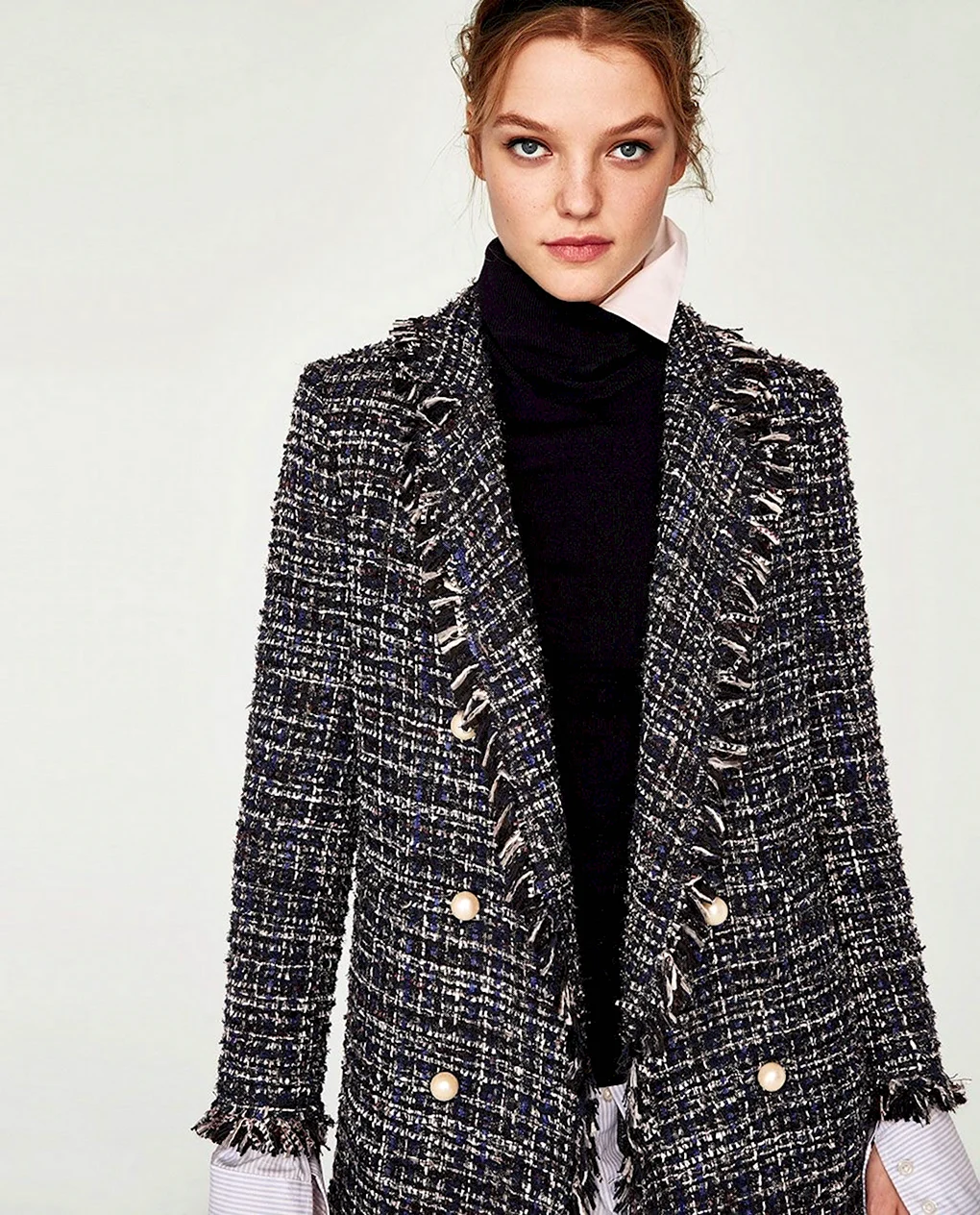 Твидовый жакет Zara