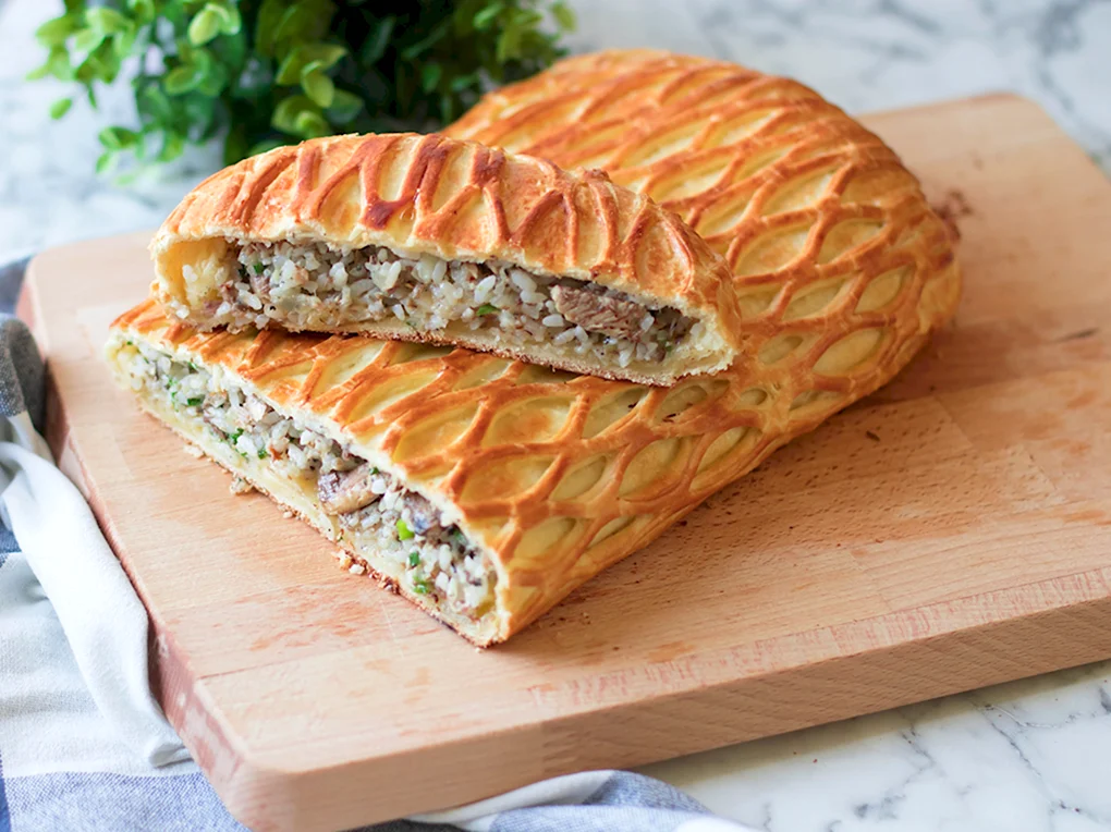 Украшение рыбного пирога