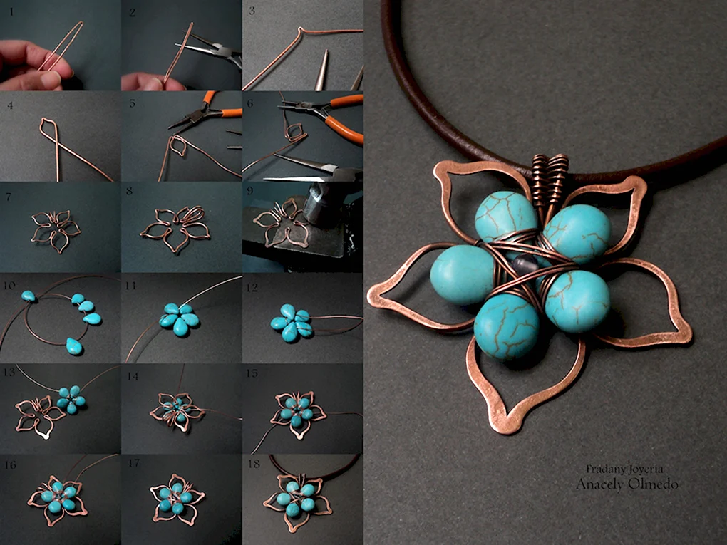 Украшения wire wire Wrap