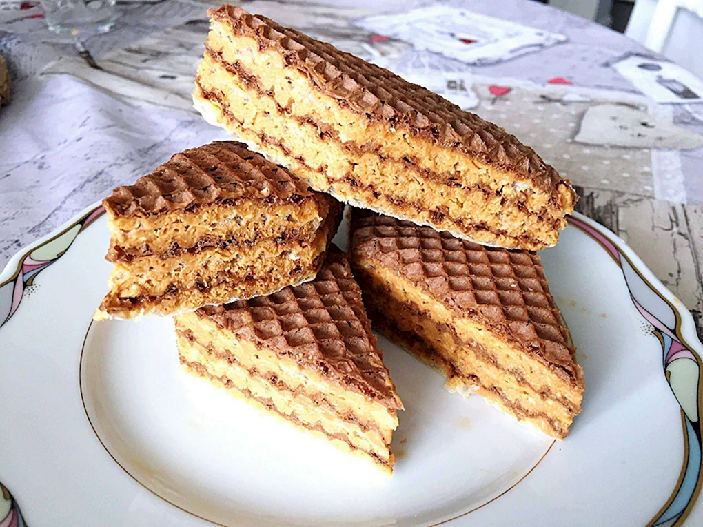 Вафельные коржи для торта