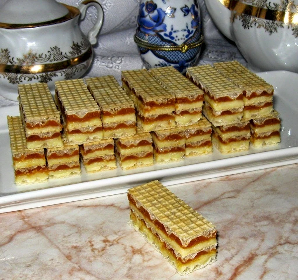 Вафельный торт