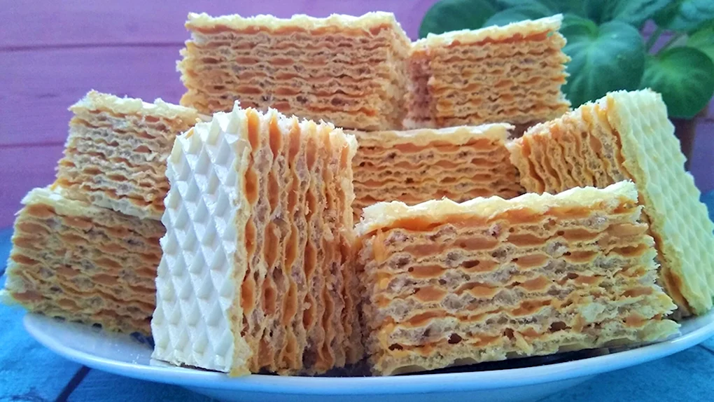 Вафельный торт