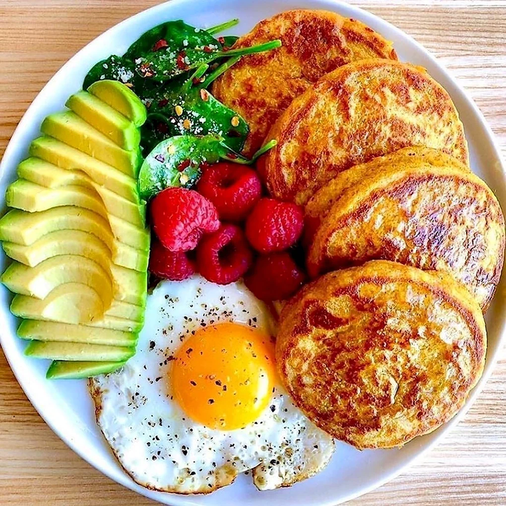 Вкусный и красивый завтрак
