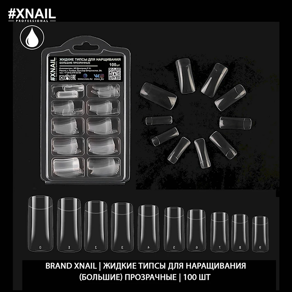 Xnail professional типсы