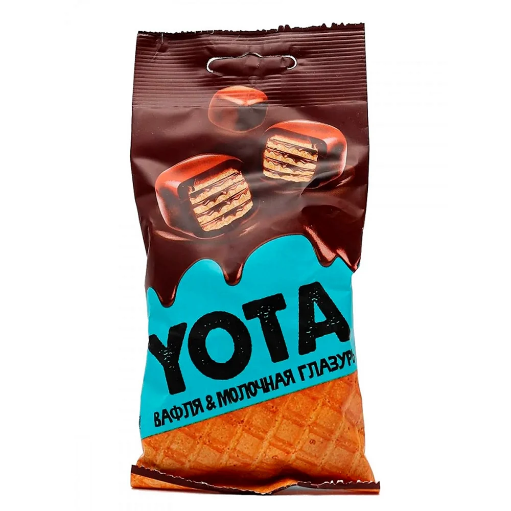 «Yota» драже вафля в молочно-шоколадной глазури 40 г
