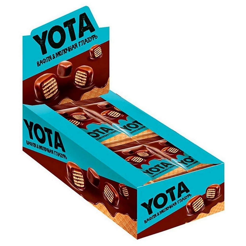 «Yota» драже вафля в молочно-шоколадной глазури 40 г