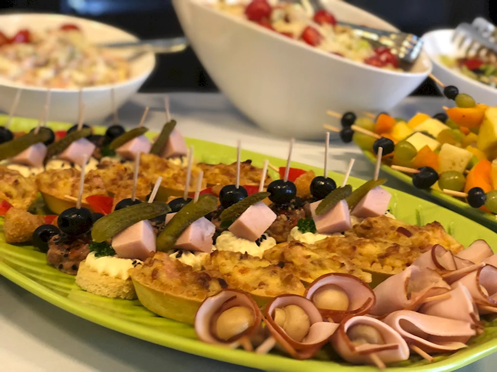 Закуски для фуршета