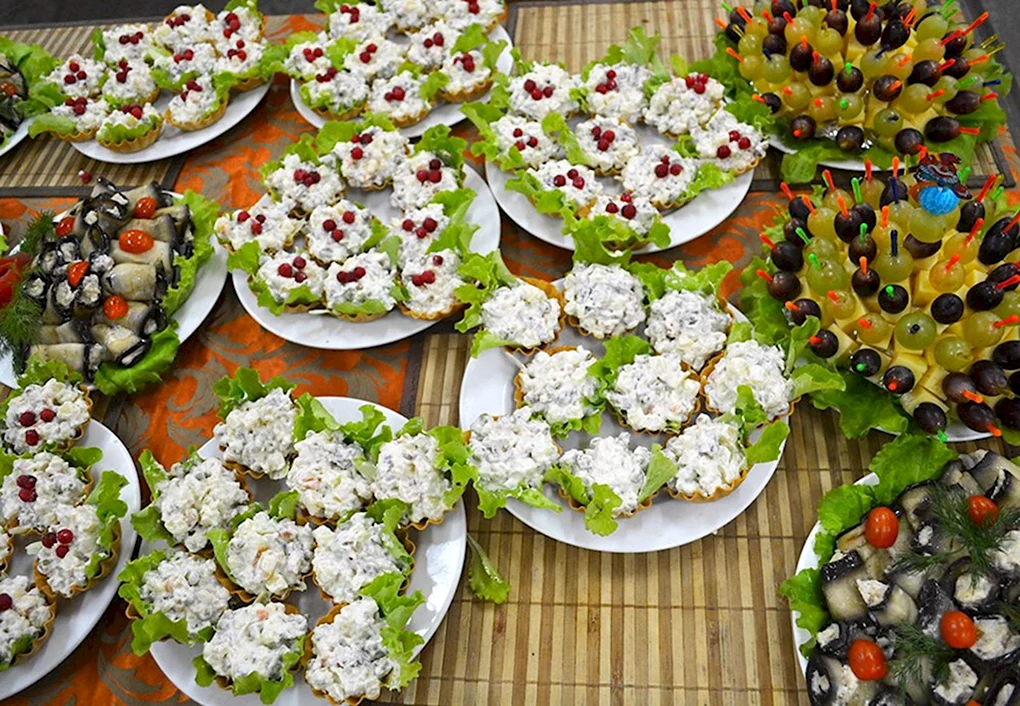 Закуски для фуршета