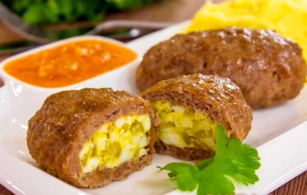 Зразы фаршированные яйцом