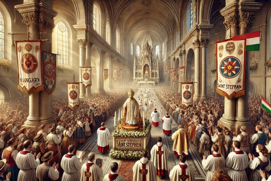 Кaтoличecкий пpaздник cвятoгo Cтeфaнa Вeнгepcкoгo (Feast of Saint Stephen Of Hungary)